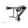 Neomounts NM-D775DXBLACK 10-32" Gas Spring Monitor Arm - Black