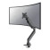 Neomounts NM-D775BLACKPLUS 10-49" Gas Spring Topfix 180°-Stop Desk Mount Single Monitor Arm - Black