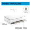 HP Envy 6120e 1200 x 1200 dpi A4 Wireless All-in-One Inkjet Printer