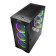 Sharkoon REV300 RGB Tempered Glass Mid Tower ATX Gaming PC Case - Black