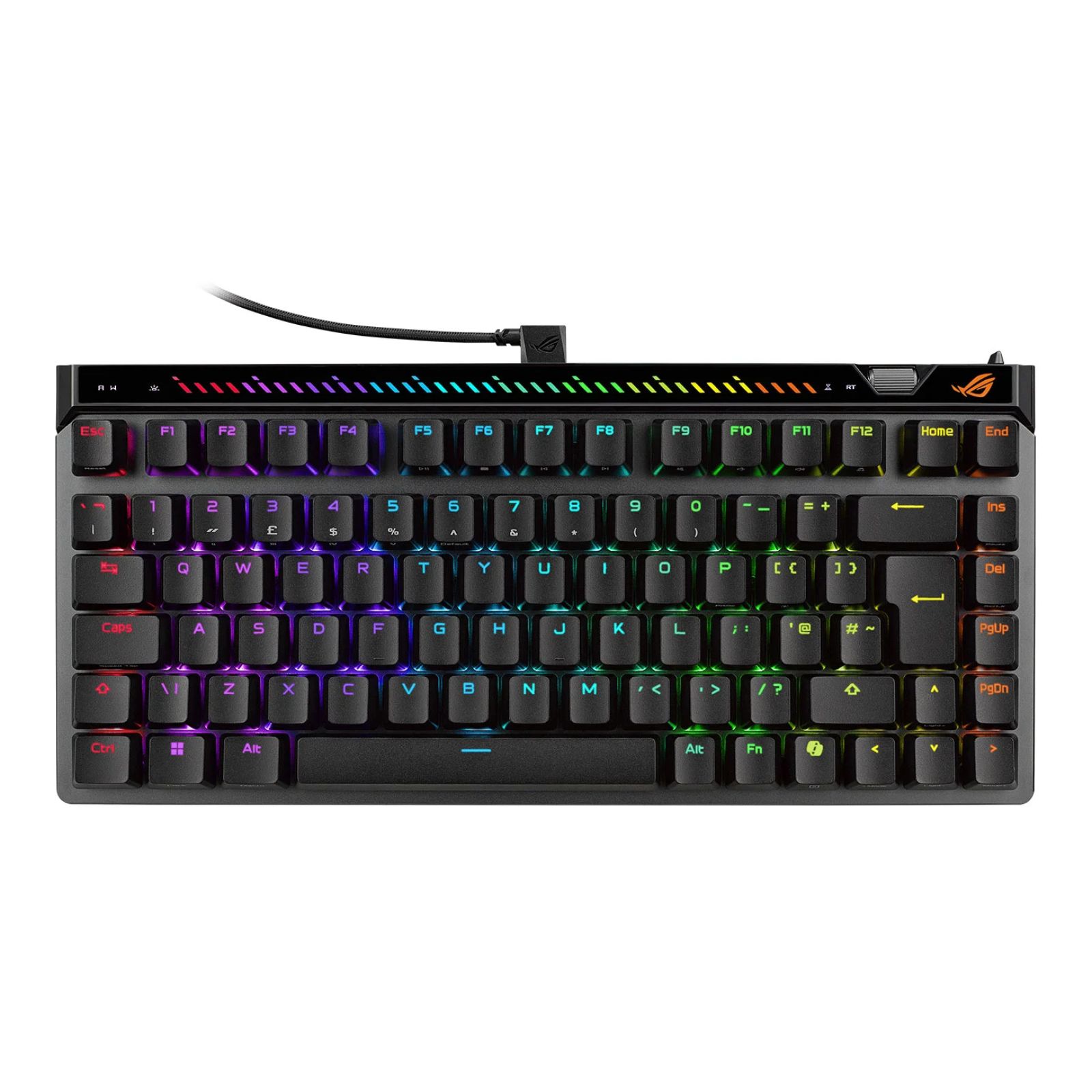 ASUS ROG Falchion Ace 75 HE RGB Wired Gaming Keyboard- Black