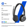 Poly Mission 615 Wired On-Ear AI Noise Reduction Bulk Headset - Black