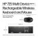 HP 725 Multi-Device Full-size Wireless Keyboard and Mouse Set - Black