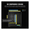 Corsair 3500X Tempered Glass Mid-Tower ATX Gaming PC Case - Black