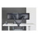 Neomounts FPMA-D650DBLACK 17-27" Coil Spring Full Motion Desk Mount Dual Monitor Arm - Black