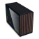 Lian Li A3-mATX Glass Edition Wood Micro Form Factor Gaming PC Case - Black