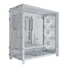 Corsair FRAME 5000D RS Tempered Glass Mid Tower Gaming PC Case - White