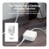 Hyper HyperJuice 70W USB-C GaN Safety Tested Travel Charger With 3 Ports - White