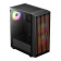 Gamdias AURA GC4 ARGB Tempered Glass Mid Tower Gaming PC Case - Black