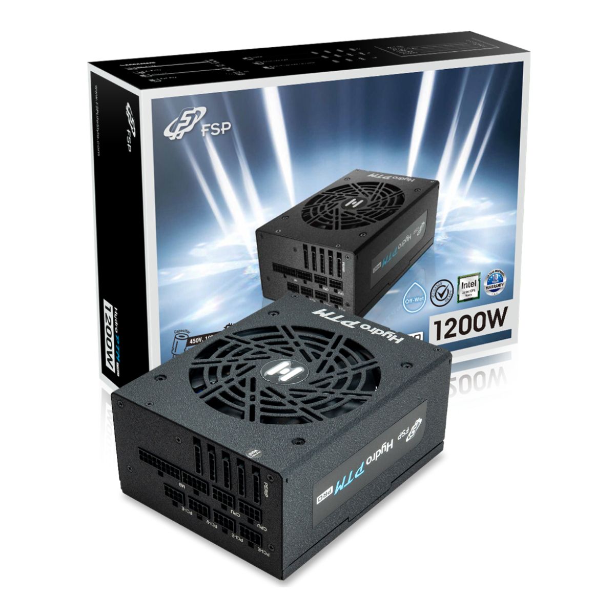 FSP Hydro PTM Pro 1200W 80 PLUS Platinum Fully-Modular ATX PSU