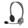 Logitech H110 Wired Headset, Stereo Headphones with Noise-Cancelling Microphone