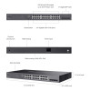 TP-Link Omada 28-Port 24-Port PoE+ Gigabit Smart Switch