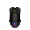 MSI Forge GM300 7200 DPI Wired RGB Optical Gaming Mouse - Black