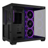 ASUS A32 PLUS ARGB Tempered Glass Dual-Chamber Mid-Tower Gaming PC Case - Black