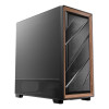 Antec Flux SE Wood Sound Dampened Mid Tower Gaming PC Case - Black