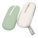 ASUS Marshmallow MD100 1600 DPI Wireless Optical Mouse - Oat Milk with Green Latte Cover