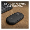 Logitech Pebble Mouse 2 M350s RF Wireless Bluetooth Optical 4000 DPI Travel Mouse - Graphite