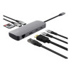 Trust Dalyx 8-in-1 Multiport USB-C Adapter - Grey