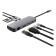 Trust Dalyx 8-in-1 Multiport USB-C Adapter - Grey