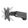 Neomounts FPMA-D650DBLACK 17-27" Coil Spring Full Motion Desk Mount Dual Monitor Arm - Black