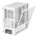 DeepCool CH560 WH Mid Tower Tempered Glass Gaming PC Case - White