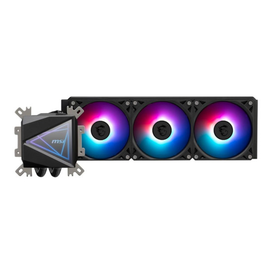MSI MAG CoreLiquid I360 ARGB AIO cooler with 360mm radiator