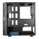 CiT Flash RGB Tempered Glass Micro ATX Gaming PC Case - Black