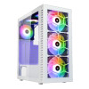 Kolink Observatory HF Glass ARGB  Midi Tower Gaming ATX PC Case - White