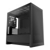 NZXT H3 Flow Tempered Glass Micro-ATX Gaming PC Case Black