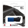 Kingston Technology DataTraveler Exodia M 64GB USB 3.2 Flash Drive - Blue