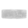 CIT Raptor 4-in-1 Keyboard Mouse Headset Mouse Pad Combo Kit - White
