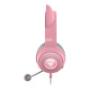 Razer Kraken Kitty V2 Quartz Wired RGB Gaming Headset with Kitty Ears - Pink