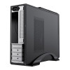 CiT S014C Slim Mini-Tower Micro-ATX Desktop PC Case with 300W Power Supply - Black