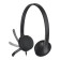 Logitech H340 Wired On-Ear Noise Cancelling Headset - Black