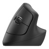 Logitech Lift Vertical RF Wireless Bluetooth Optical 4000 DPI Ergonomic Mouse - Graphite