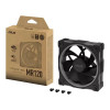 ASUS Prime MR120 ARGB 120mm Reverse PC Fan - Black