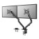 Neomounts FPMA-D650DBLACK 17-27" Coil Spring Full Motion Desk Mount Dual Monitor Arm - Black