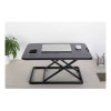 Neomounts NS-WS050BLACK Sit-Stand Workstation Desk Converter - Black