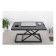 Neomounts NS-WS050BLACK Sit-Stand Workstation Desk Converter - Black