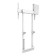 Neomounts WL55-875WH1 Move Lift Motorised Height-Adjustable Wall to Floor Stand 55"-100" Screen Size and Max Load 110KG