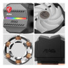 MSI MAG CORELIQUID M360 All-in-One ARGB Intel/AMD CPU Liquid Cooler