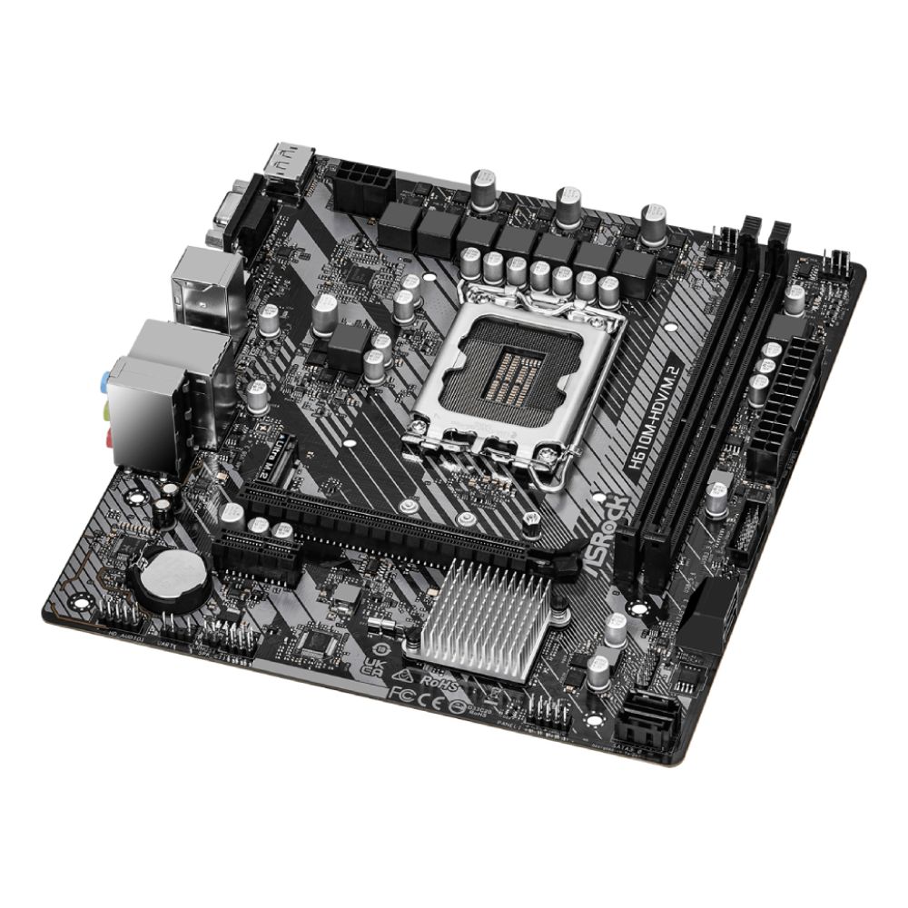 Asrock H610M-HDV/M.2 R2.0 Micro-ATX LGA 1700 Motherboard