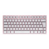 Cherry KW 7100 MINI BT Bluetooth 5.1 Wireless Compact Keyboard - Pink