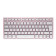 Cherry KW 7100 MINI BT Bluetooth 5.1 Wireless Compact Keyboard - Pink