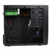 CiT Elite Micro-ATX PC Case with 500W Power Supply - Black