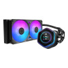 Cooler Master MasterLiquid 240 Atmos II LCD AIO Liquid CPU Cooler - Black