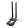 ASUS PCE-BE6500 WiFi 7 PCI-E 2 External Antennas WPA3 WiFi Adapter