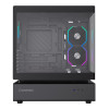 GameMax N80 RGB Tempered Glass Mid Tower Gaming Case - Black