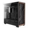 Antec Flux PRO Wood Tempered Glass Full Tower Gaming PC Case - Black