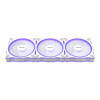 ASUS Prime MR120 ARGB 120mm Reverse PC Fan Triple Pack - White